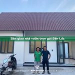 Bàn giao xây nhà vườn trọn gói Bến Lức