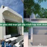 Bàn giao nhà trọn gói cấp 4 kết hợp kinh doanh