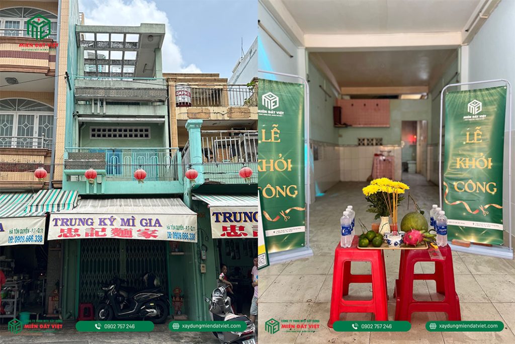Thông tin công trình cải tạo sửa chữa nhà Quận 11 Thông tin công trình cải tạo sửa chữa nhà Quận 11
