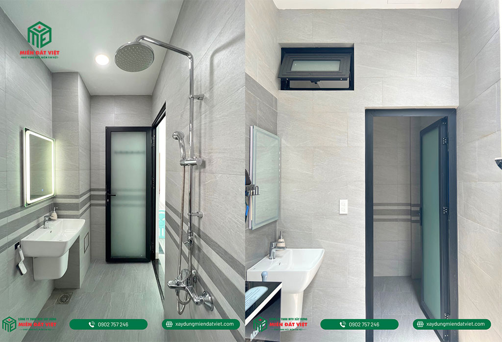 Nhà vệ sinh trang bị đầy đủ và tiện lợi Nhà vệ sinh trang bị đầy đủ và tiện lợi