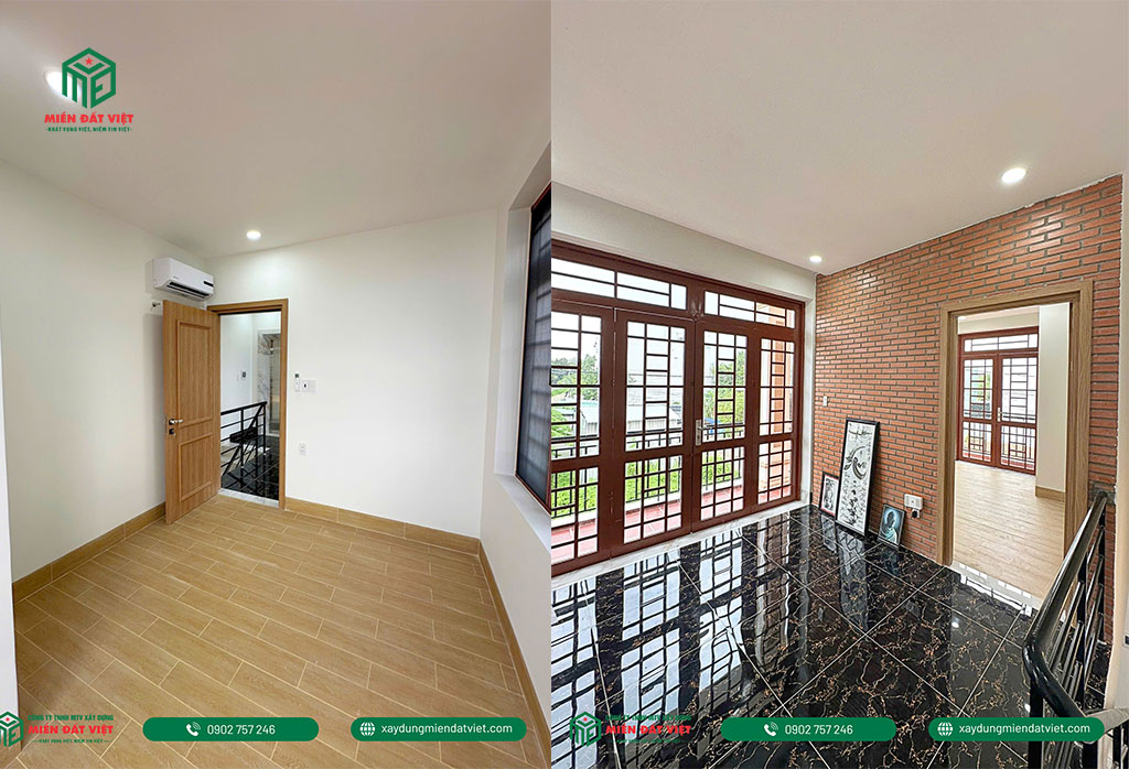 Phòng ngủ lầu 1 và phòng thờ Phòng ngủ lầu 1 và phòng thờ