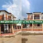 Bàn giao nhà trọn gói hiện đại 1 trệt, 1 lầu tại Thủ Đức, TPHCM