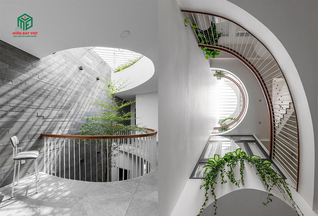 Mẫu thiết kế thông tầng – thông thoáng tự nhiên Mẫu thiết kế thông tầng – thông thoáng tự nhiên