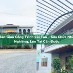 Bàn Giao Công Trình Cải Tạo – Sửa Chữa Biệt Thự Vườn Bị Nghiêng, Lún Tại Cần Đước, Tây Ninh
