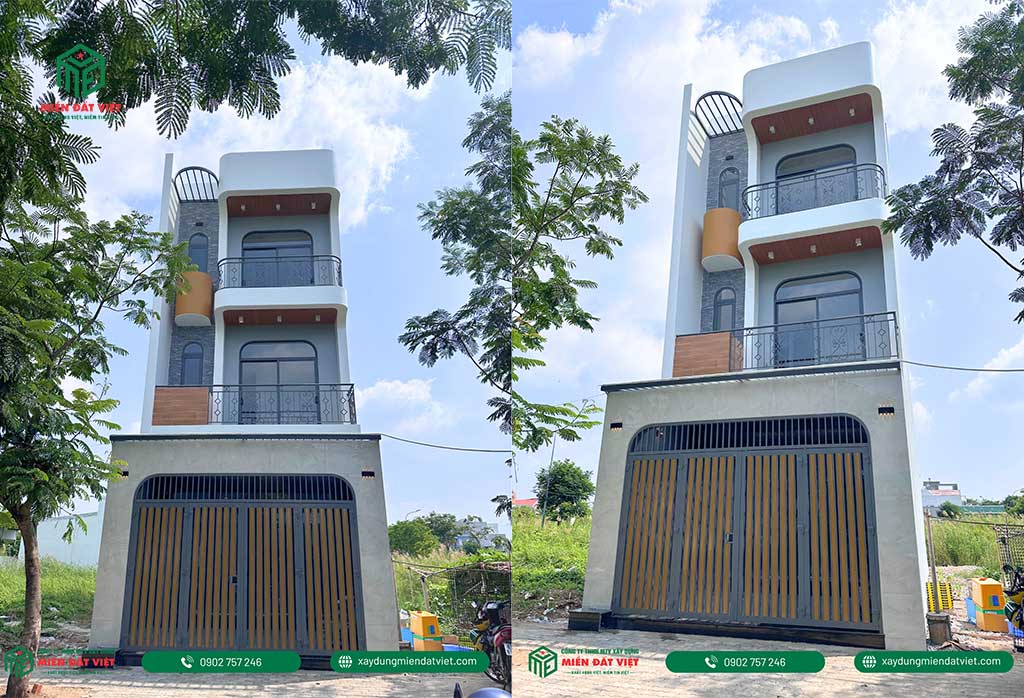 Thông tin công trình xây nhà trọn gói Cần Giuộc