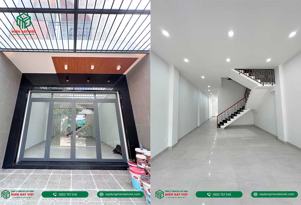 Tổng quan nhà và phòng khách