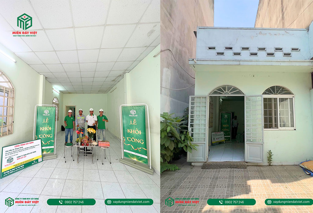 Điều kiện thi công thực tế tại khu vực Tân Bình Điều kiện thi công thực tế tại khu vực Tân Bình