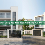 Khởi Công Xây Nhà Trọn Gói Long An 1 Trệt 2 Lầu Uy Tín