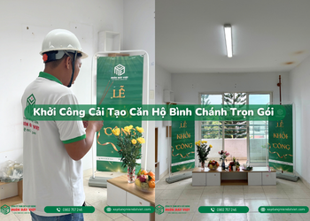 Khởi Công Cải Tạo Căn Hộ Bình Chánh – Cải Tạo, Sửa Chữa Trọn Gói 2027